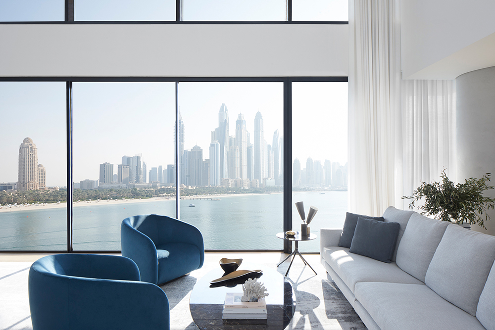 Breathtaking vistas from luxury apartments in Dubai.